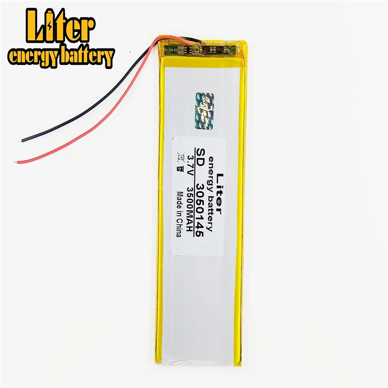 Tablični baterija Polymer baterija 3,7 v 3050145 3,7 V 3500mah Litij-polimer Baterija z Zaščito Odbor Za PDA