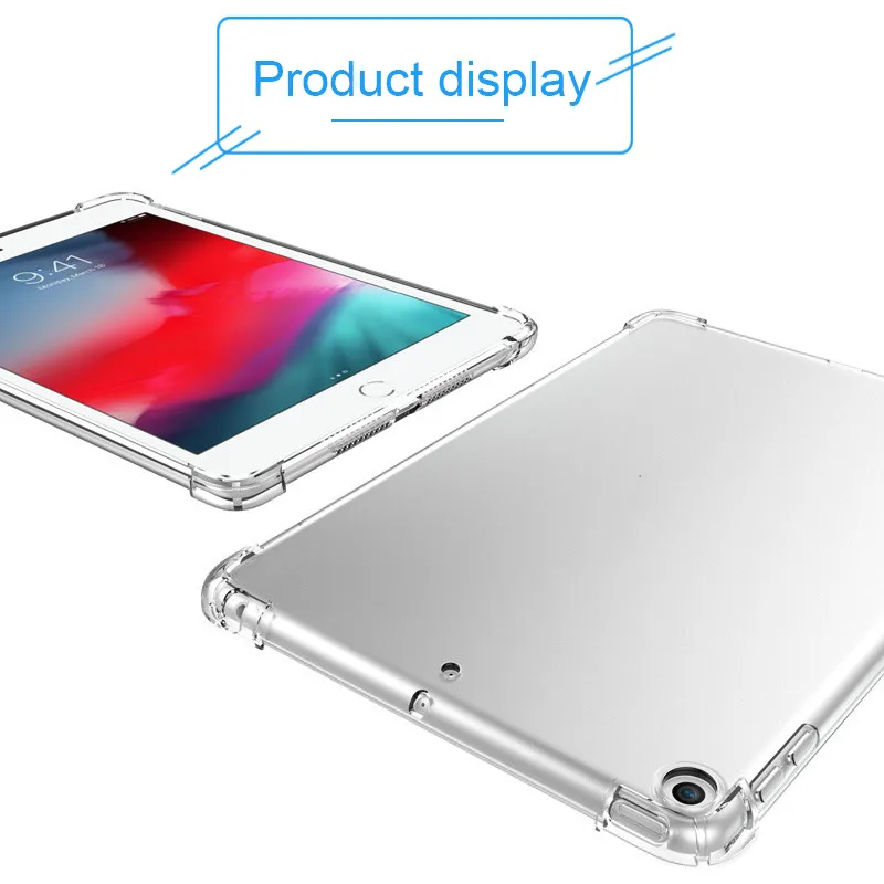Tablični Primeru Mehko Gel TPU Kože Silikonski Nazaj Primeru Cover za Apple IPad Mini 1 Mini 2 Mini3 Retina Pokrov