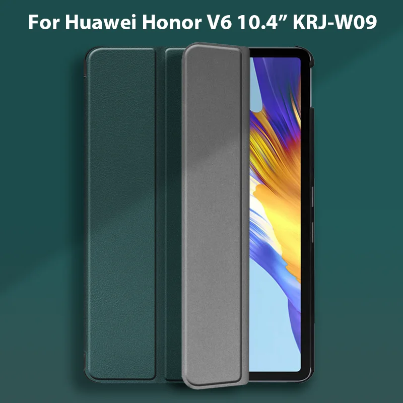 Tablični Primeru za Huawei Honor zavihku V6 10.4 Palčni KRJ-W09 Smart Zaščitni Pokrov Kože za Huawei 10.4
