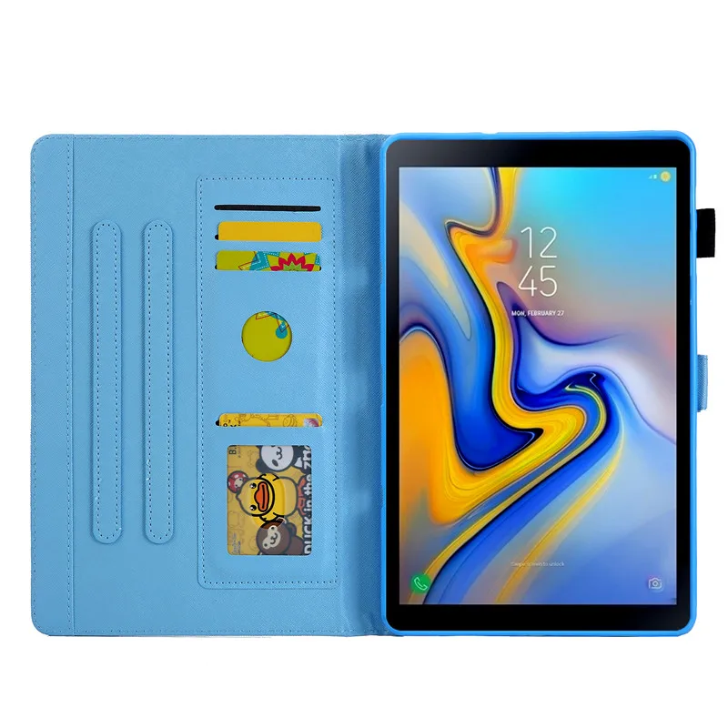 Tablični Primeru Za Samsung Galaxy Tab 10 1 2019 Moda Rose Cvet Naslikal Kritje Za coque Samsung Tab 10.1 T515 T510 SM-T515