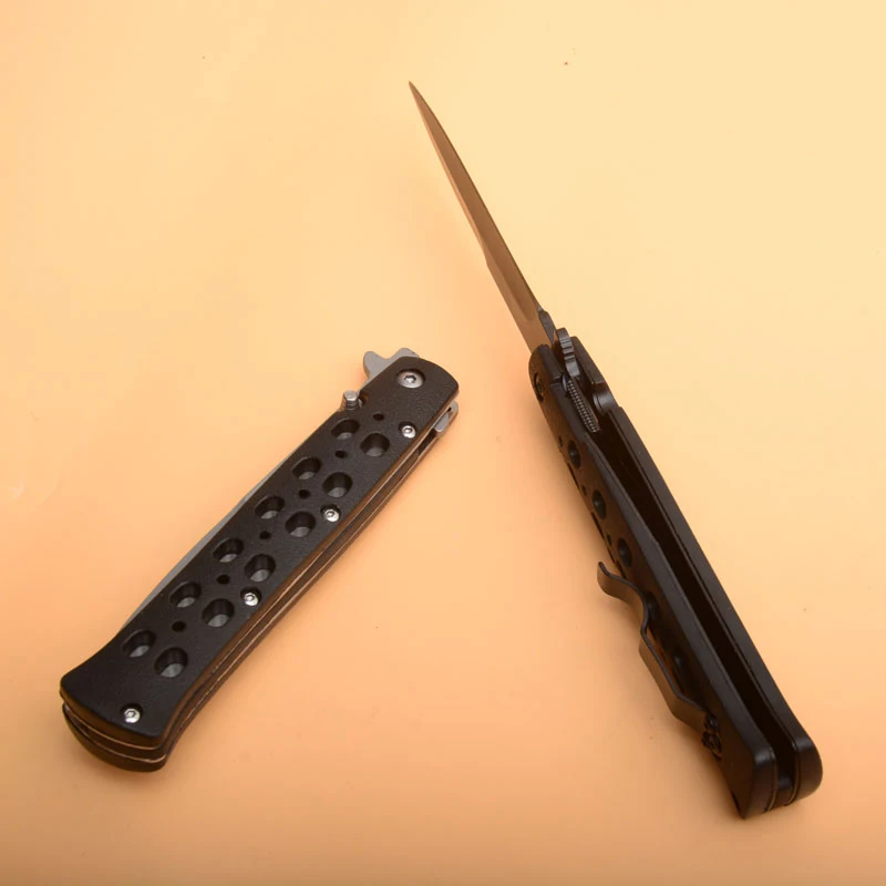 Taktično Folding nož 8cr13 rezilo ABS Ročaj kampiranje žep taktično prostem preživetje Zelo Oster Mraz orodnega jekla sadje nož ED