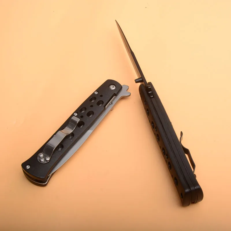 Taktično Folding nož 8cr13 rezilo ABS Ročaj kampiranje žep taktično prostem preživetje Zelo Oster Mraz orodnega jekla sadje nož ED