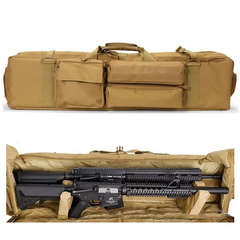 Taktično M249 Pištolo Vrečko Vojaške Prostem Lov Airsoft Puška Nahrbtnik Pištolo Za Zaščito Primeru Nosite S Ramenski Trak