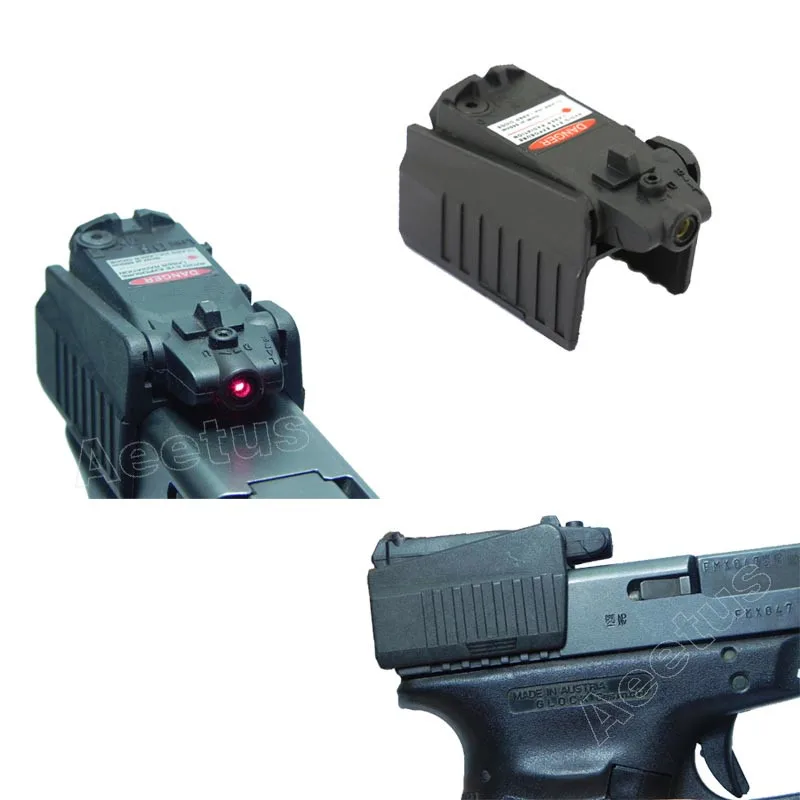 Taktično Rdeči Laser Pogled Področje uporabe Kompaktna Pištola Ročna Pištola za Glock 17 18 C 22 34 Serije high/low Gori VI04006