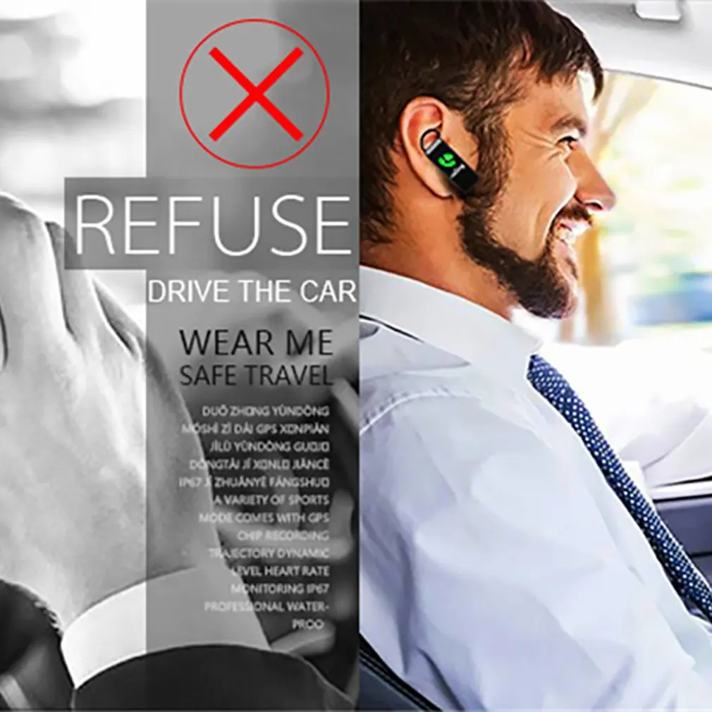 Talkband Y3 Plus Pametno uro s Slušalkami, Srčni utrip Spanja Zaslon Bluetooth Klic Glasbe Smartwatch za Podjetja, Športne Slušalke