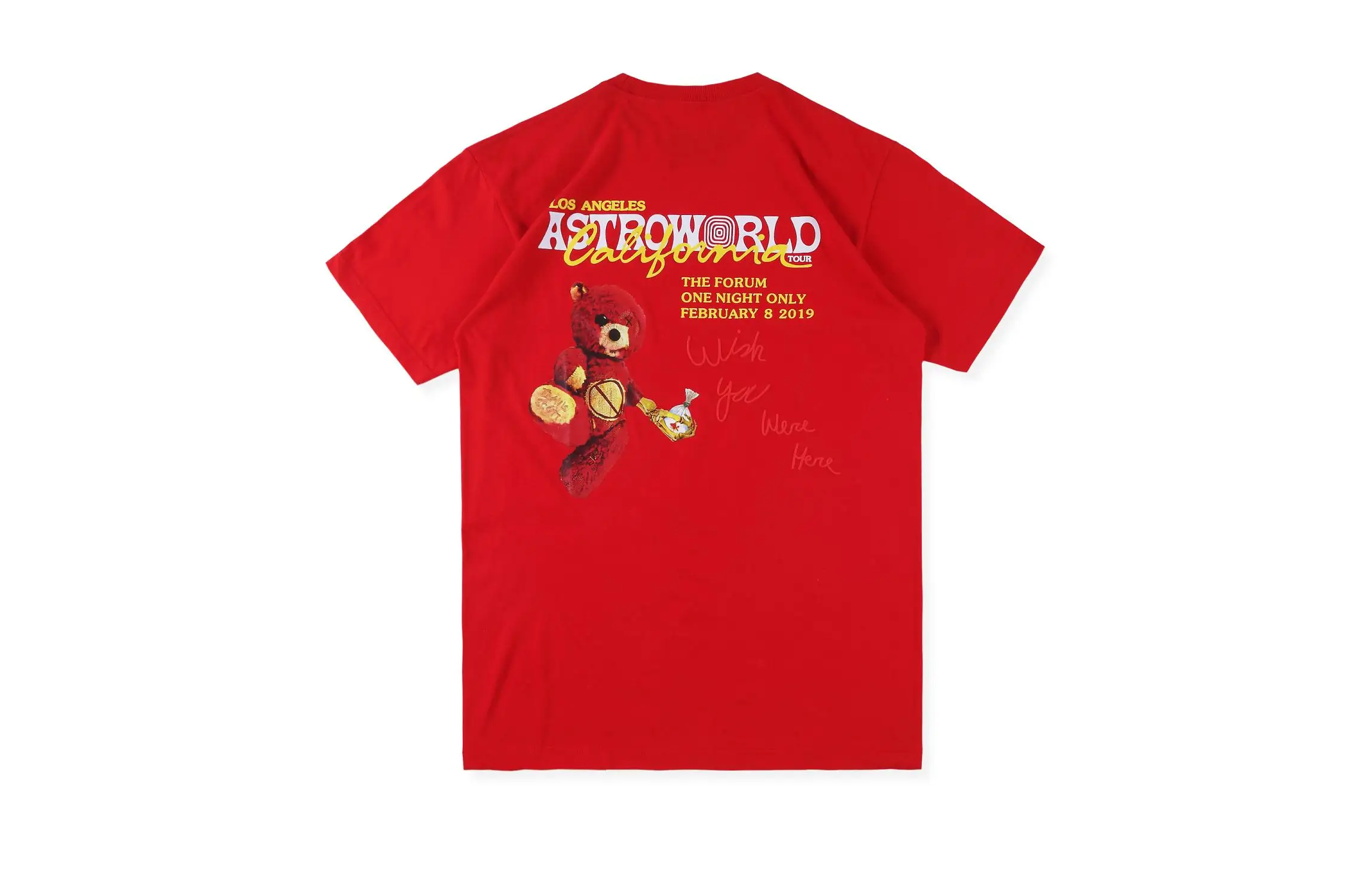 TASTROWORLD TRAVIS SCOTT LA Astroworld Tshirt Moški Ženske nosijo tiskanje visoke ulične Hip Hop justin bieber ASTROWORLD Tshirt