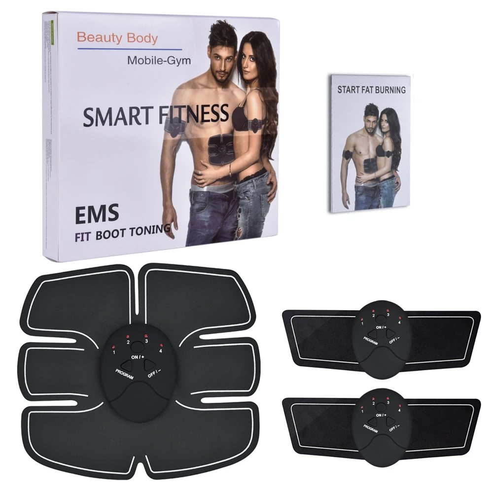Telo Hujšanje Massager EMS Mišični Trening Stimulator Naprave Trebušne Brezžični EMS Telovadnici Professinal Doma, Lepote, Fitnes Orodja