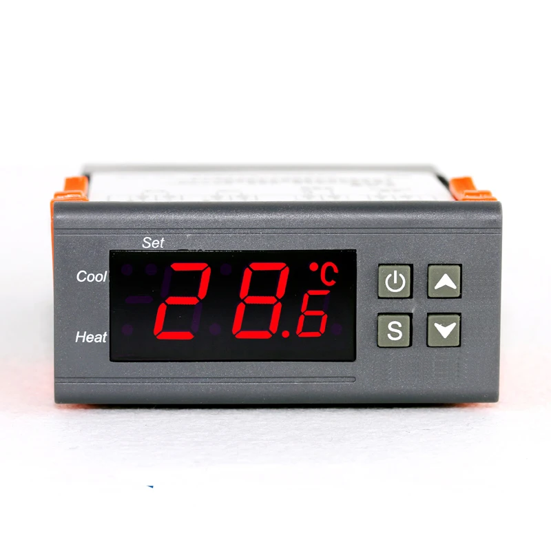 Temperaturni Regulator Termostat Akvarij Inkubator Hladilnik Hladne Verige Temp Meter