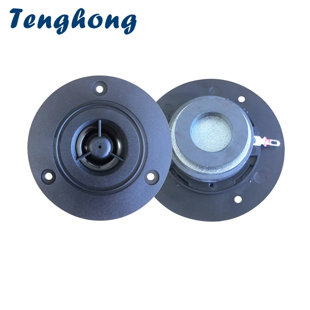 Tenghong 2pcs 3-Palčni Visoko tonski Zvočnik 8 Ohm 10W Avdio Visoki Zvočniki 74MM Prenosni Louderspeaker Za Zvočno Polje DIY Dodatki