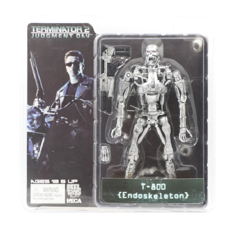 Terminator Slika NECA T-800 Endoskeleton 7 Sklepov premično PVC Dejanje Slika Zbirateljske Model Igrače