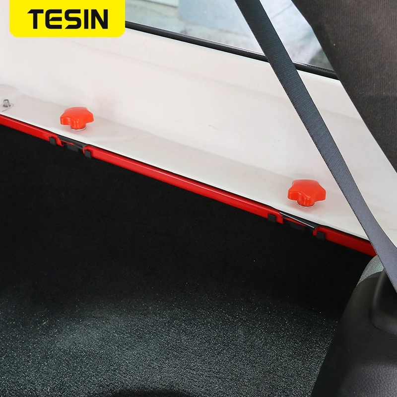 TESIN ABS+Kovina Car Interior Decoration Zaščito Avto, Streho Vijaki Vijaki Z Matico Za Jeep Wrangler JK JL 2007-2018 Avto Styling