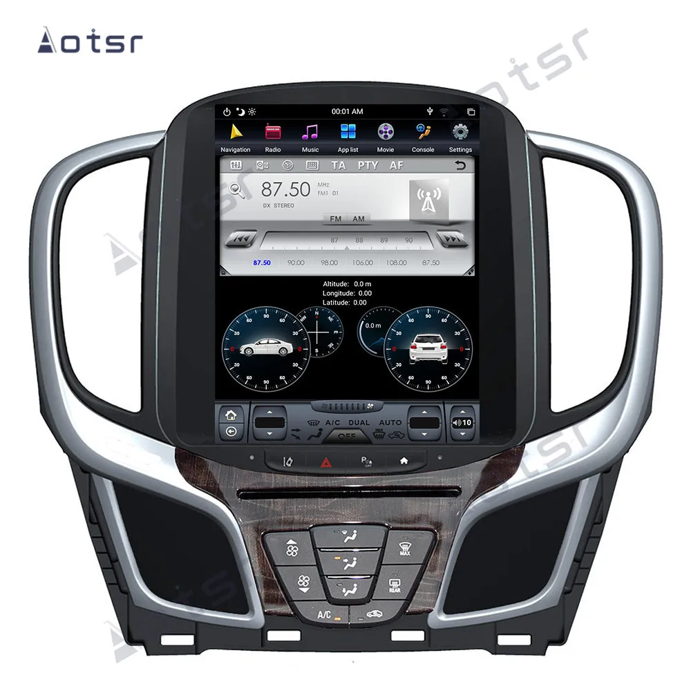 Tesla Slog Android 9.0 PX6 Avto Player, GPS Navigacija Za Buick lacrosse-2019 Stereo Glavo Enota Multimedijski Predvajalnik, Avto Radio