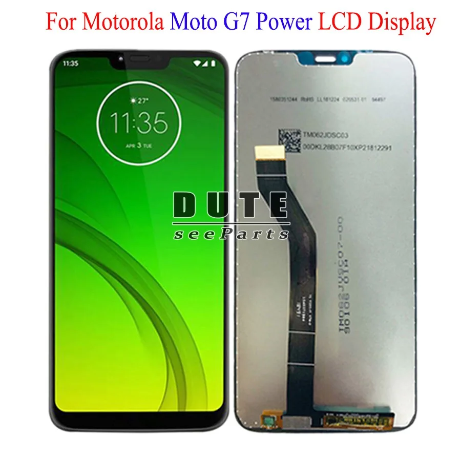 Test Zaslona Moto G7 Predvajanje LCD Za Moto G7 Moč Zaslon XT1955 LCD Zaslon na Dotik, Računalnike G7 Predvajanje LCD Zamenjava XT1952