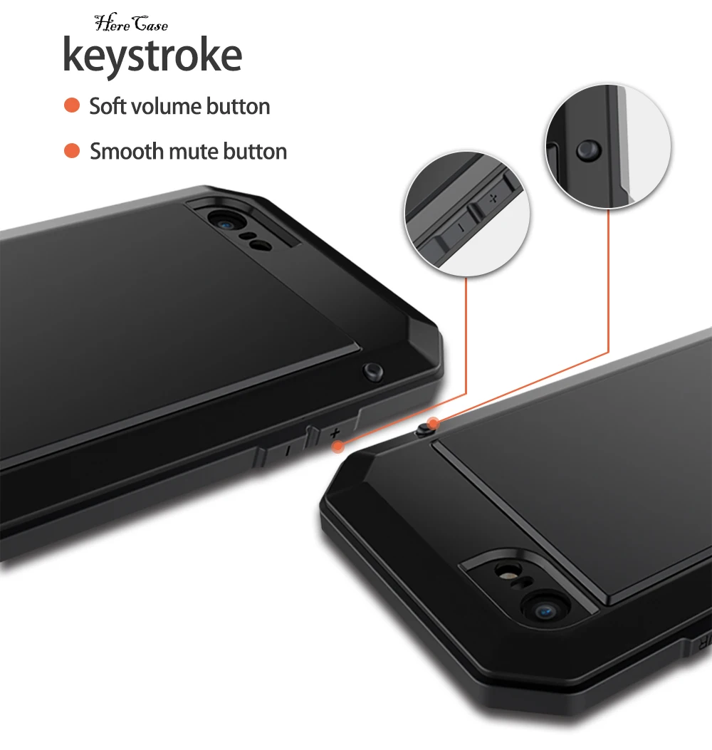 Težka Varstvo Doom Oklep Kovin, Aluminija Primeru Telefon za iPhone 12 Pro 11 8 7 6 Plus Xs Max SE Shockproof Dustproof Pokrov