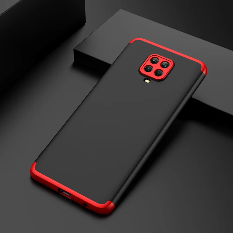 Težko Telefon Primeru Za Xiaomi Redmi Opomba 9 9 Max Pro Mat Zadnji Pokrov Kamere Popolno Zaščito Shockproof Ohišje