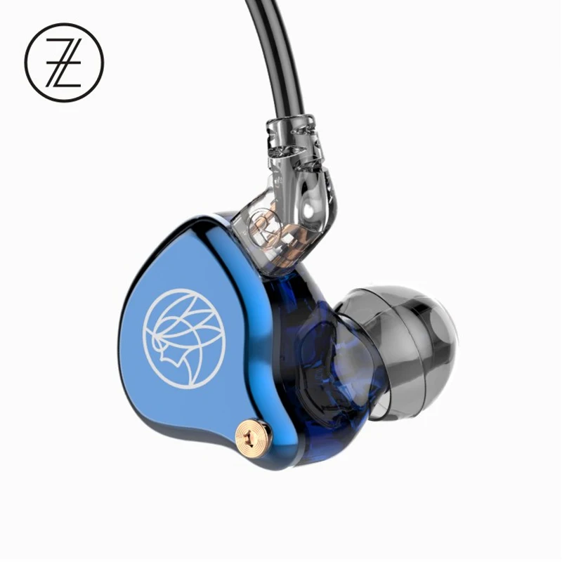 TFZ T2 in-ear Slušalke Galaxy Graphene Dinamičnega Voznika HiFi z 2Pin/0.78 mm Snemljiv kabel 16ohm 110dB 1,2 m IEM T2G