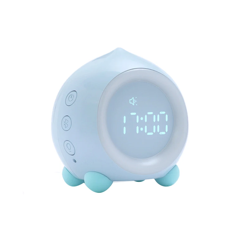 Tihi Alarm Clock Digital za Otroke LED Luči,z Zbudi Funkcije