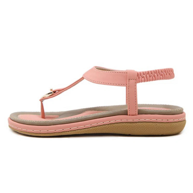 TIMETANG poletni čevlji ženske bohemia plaži flip flops mehko ravno sandali ženska priložnostne udobno plus velikost klin sandale C065