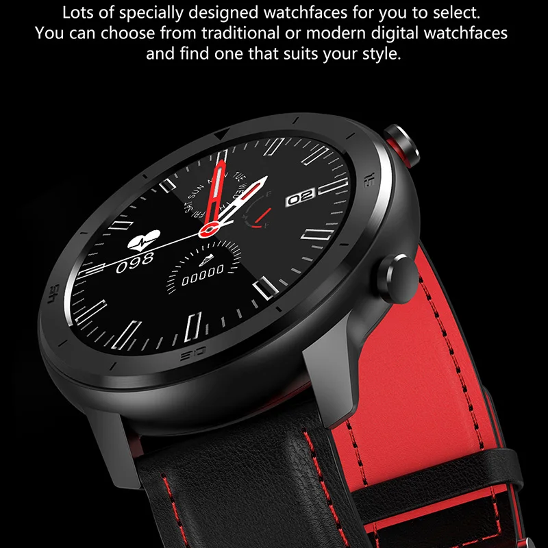 Timewolf Pametno Gledati IP68 Vodotesen 5atm Krvni Tlak Smartwatch Android 5.1 Srčni utrip Pametno Gledati Telefon Android IOS
