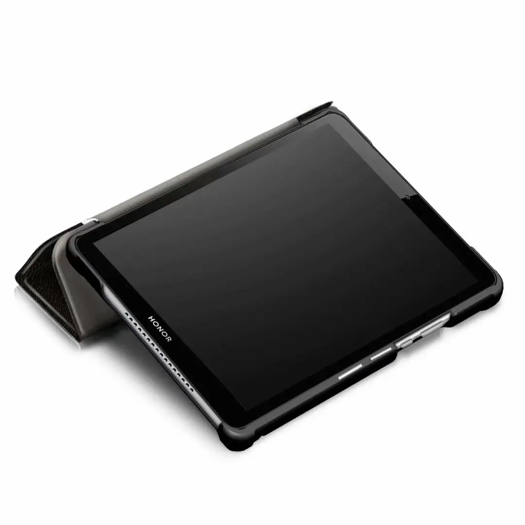 Tiskani PU Usnjena torbica Za Huawei MediaPad T5 JDN2-W09/AL00 8.0 palčni stojalo pokrov za huawei mediapad T5 8 palčni Kovček +film+pen
