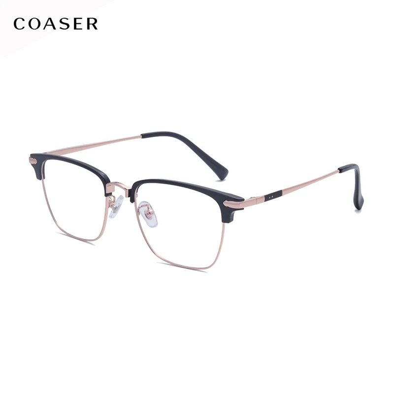 Titana Očal Okvir Moški Modni Širok Optična Očala Okvirji Super Lažji Letnik Očala Za Kratkovidnost Recept Za Očala
