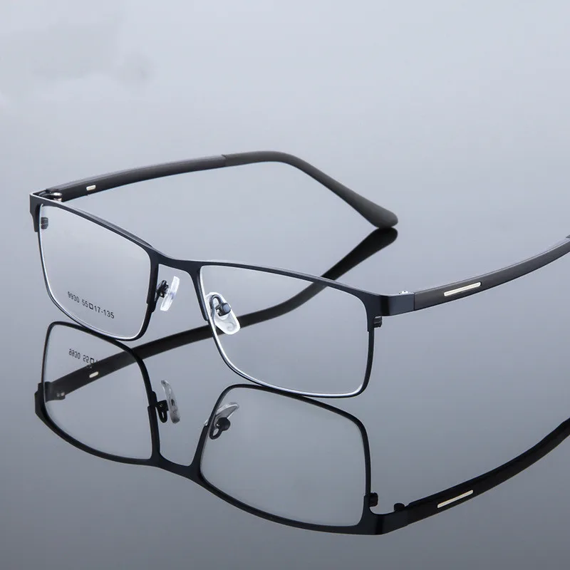 Titanove Zlitine Očala Okvir Moških Tankih Kovinskih Kvadratnih Kratkovidnost Recept Polno Optičnih Očala Okvirji Za Očala Oči