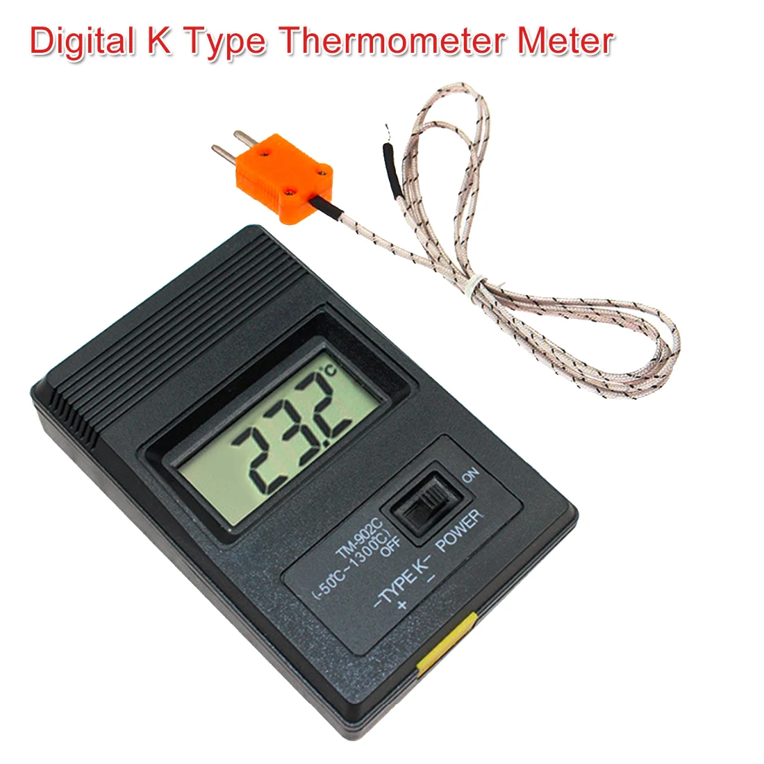 TM-902C (-50C do 1300C) Temperatura Meter Digitalni K Tip Termometer Senzor + Termočlen Sonda Detektor za Tovarniško/Lab/Domov