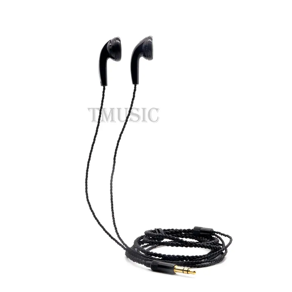 TMUSIC HiFi DIY Slušalke Slušalke Super Bass 3,5 mm V Uho Čepkov OCC Žične Slušalke Najboljši Fazi Slika Slušalke