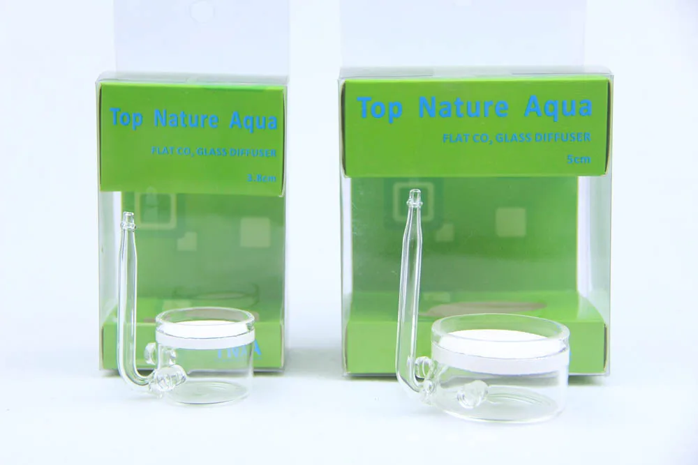 TNA Glass 2 v 1, CO2 difuzor razpršilo preverite ventil mehurček števec akvarijske vode, rastlin fish tank ADA slog