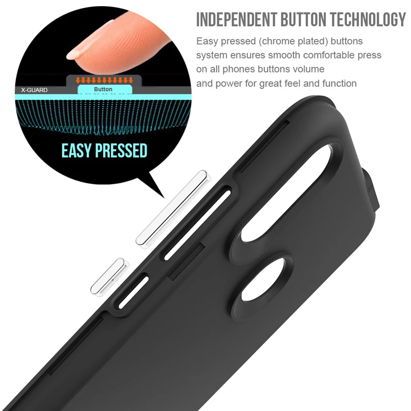 TOIKO X Stražar Luksuzni Shockproof Primerih za Xiaomi Redmi 7 Oklep Odbijača Težko PC Mehko TPU 2 v 1 Zaščitna Telefon Pribor Pokrov