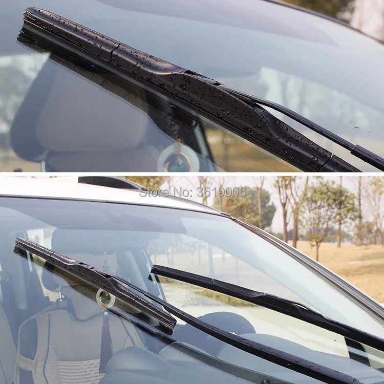 TOMMIA Za Hyundai Tucson 15-17 2pcs spredaj mehke gume vetrobranskega stekla brisalec rezila