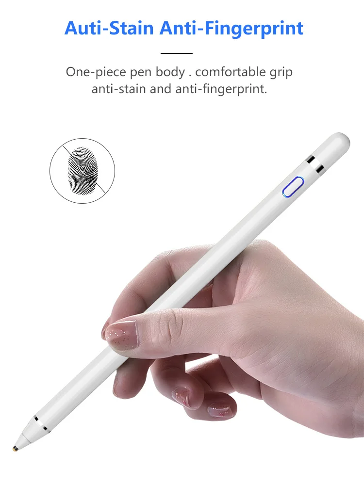 Touch Pen Stylus za Mobilne Telefone Aktivno Pisalo za Xiaomi iPad Huawei Samsung Lenovo Tablet Risba Svinčnik
