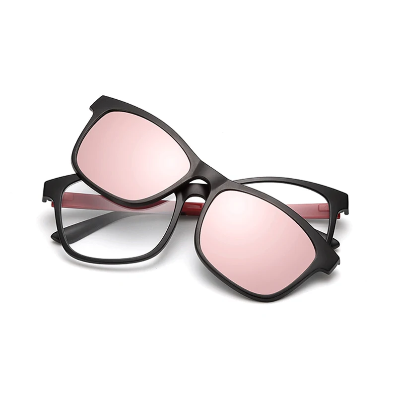 TR90 Očal Okvir Polarizirana Posnetek Na sončna Očala Moških UV400 Kratkovidnost Posnetek na očala Ženske sončna Očala Vožnje Night Vision Objektiv