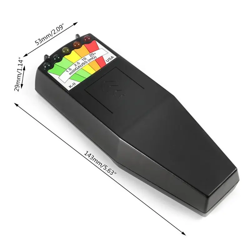 Trajno EMF Meter Elektromagnetno Sevanje Detektor Prenosni Ročni Digitalni LCD Tester za Električno Magnetno Polje G8TB