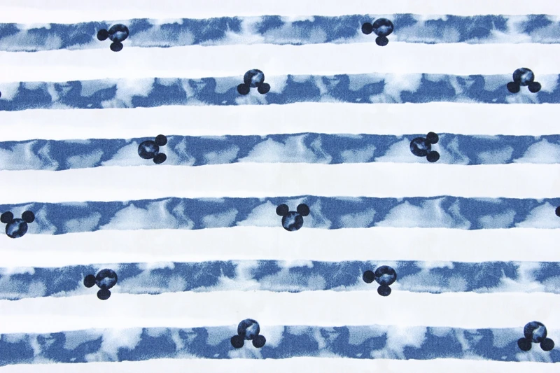 Trak miško tkanine mozaik tiskane bombažne tkanine za Tkiva Otroci Posteljnina tekstilni za Šivanje Tilda Lutka 50*140 CM