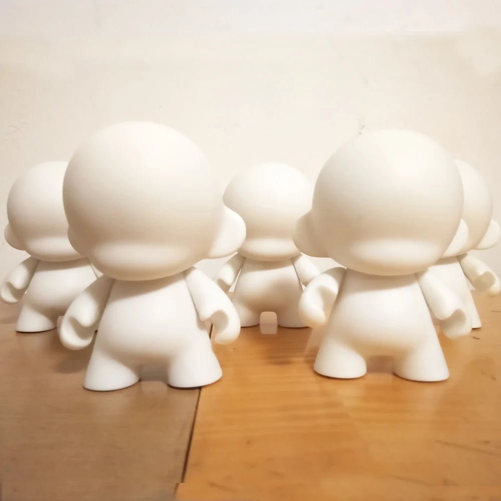 Trgovina 4 palčni Kidrobot Munny lutke naredite sami DIY Vinil Art Slika igrače Z Opp Vrečko 12 cm Unpainted Lutka Toy2R