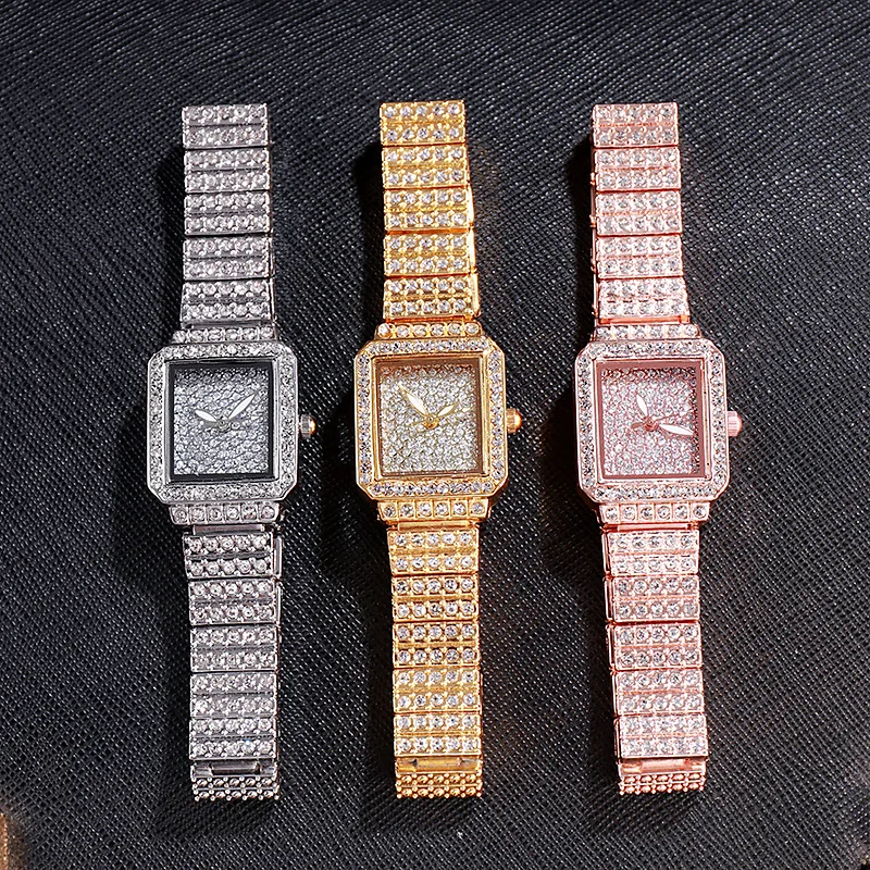 Tri-color quartz uro moda priložnostne jeklena band watch novo zvezdnato ure dame watch nosorogovo Ženske Ure