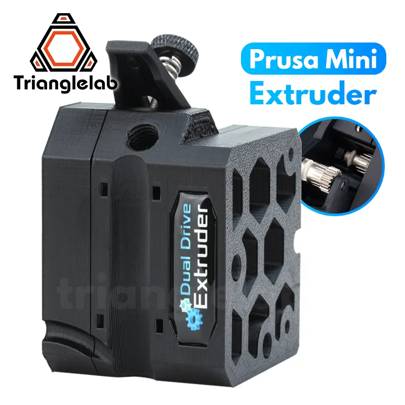 Trianglelab Prusa mini Iztiskanje Dual drive Ekstruder za Prusa mini 3d tiskalnik Upgrade Kit za Prusa Mini bmg iztiskanje