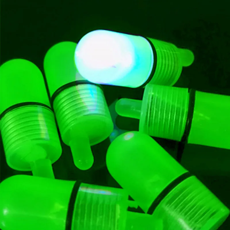 Trpežne Plastike LED Luči, Svetlobni Posnetek Nasvet Ribiško Palico Zvonci Zvonec Budilke Ugriz Obroč Ribje Vabe na Prostem Nočni Ribolov Orodja, 20 Kos
