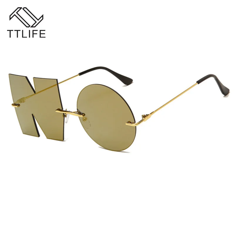 TTLIFE Vintage sončna Očala Ženske Nezakonitih Objektiv Gradient Odtenek Okvir sončna Očala Steampunk Moških Očala Oculos Brisanje Očal