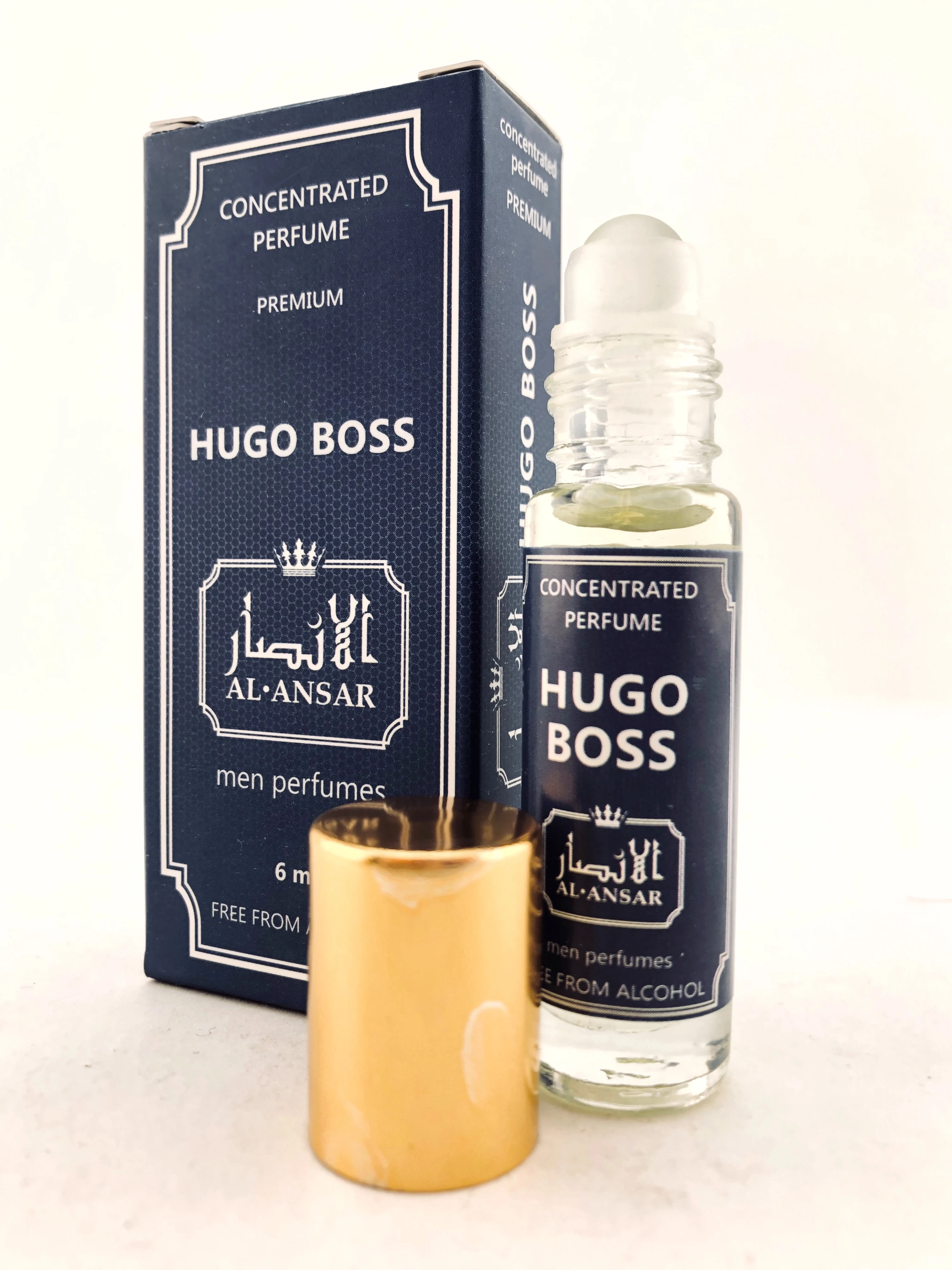 Turški olje moški parfum odporne prvotne Al Ansar Parfume Hugo Boss, za moške, 6 ml