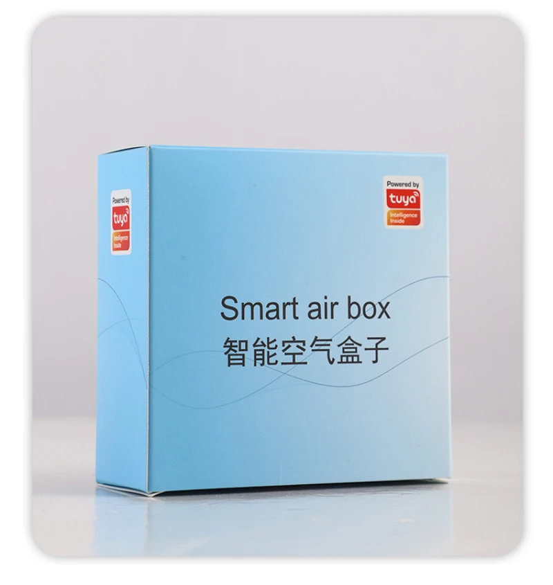 Tuya Wifi Smart Air Box Formaldehida VOC Ogljikovega Dioksida Temperature In Vlažnosti, Senzor za Avtomatizacijo Pametni Dom Alarm Detektor