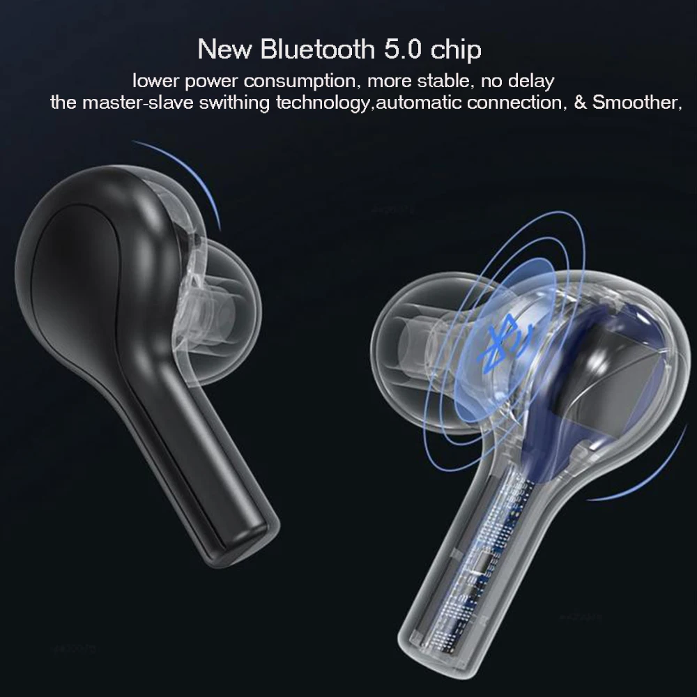 TWS Mic. Čepkov Za Huawei Honor Roko Prosto Uho Brsti Dotik Za Nadzor Slušalke Bluetooth 5.0 Brezžične Slušalke