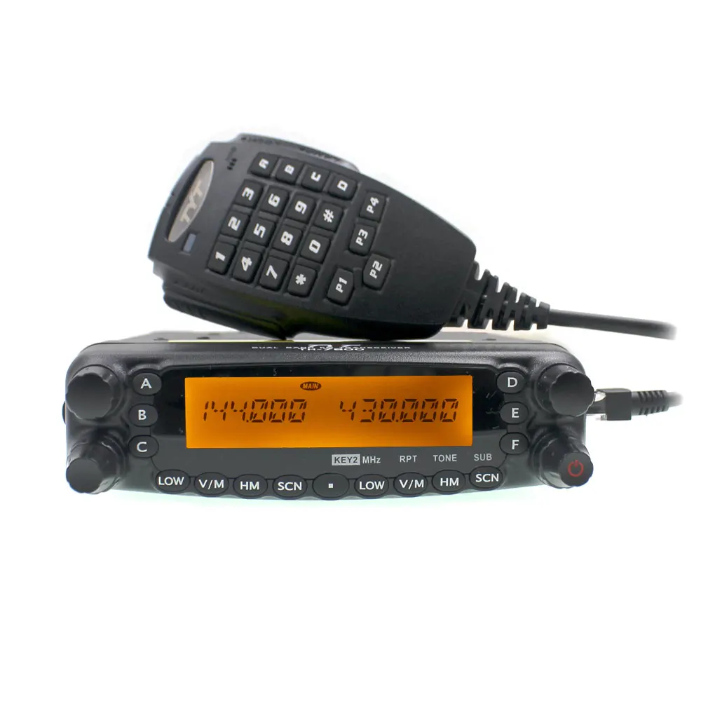 TYT woki toki TH-7800 50 W avtoradio Dvojno Band136-174&400-480MHz Amaterski Mobilne Sprejemnik, TH7800 FM Radio