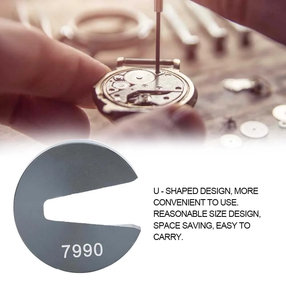 U-obliki Ogljikovega Jekla 7990 Watch Bilance Podporo za Impulzno Pin Watch Vzdrževanje, Popravilo Orodje, Pripomoček za Watchmaker 11 MM