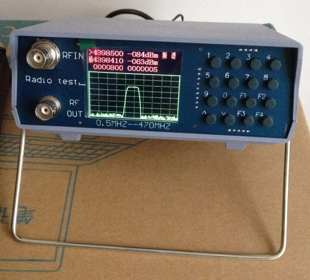 U/V UHF VHF Dual Band Analizator Spektra w/Sledenje Vir 136-173MHz/400-470MHz