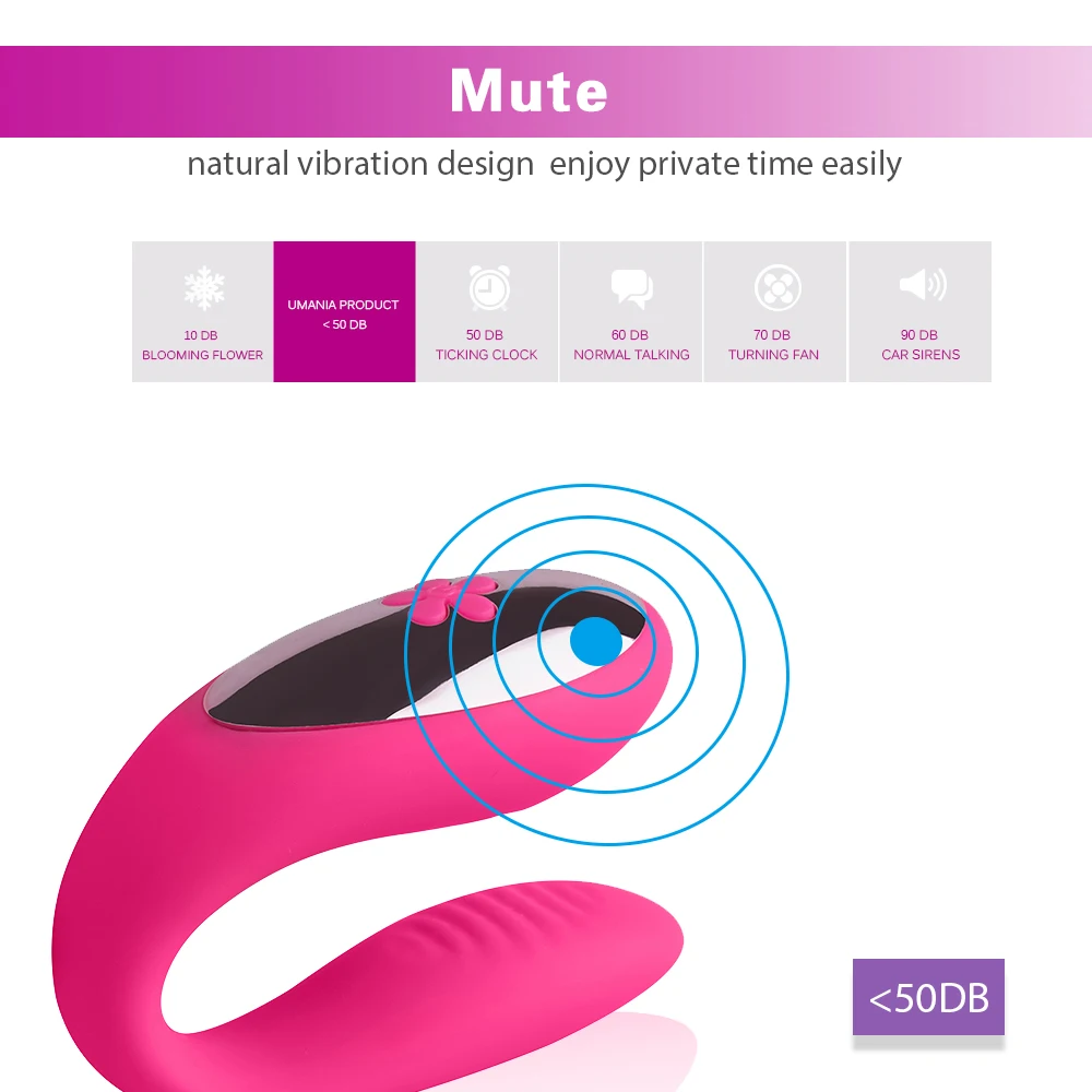 U Vibrator Dvojna Vibracijska Motorna USB Polnjenje Brezžično Daljinsko G Spot Masaža Vibrator Adult Sex Igrača za Nekaj Žensk