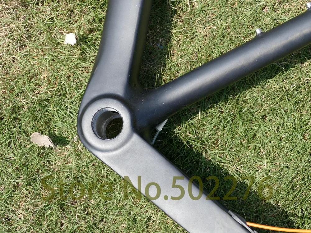 UD / 3k Carbon Sijajna Mat Kolesarjenje Cyclocross Cestno Kolo prečni Okvir 53 cm ( BSA /BB30 )Kolesa Vilic + slušalke + objemka 34,9 leta mm