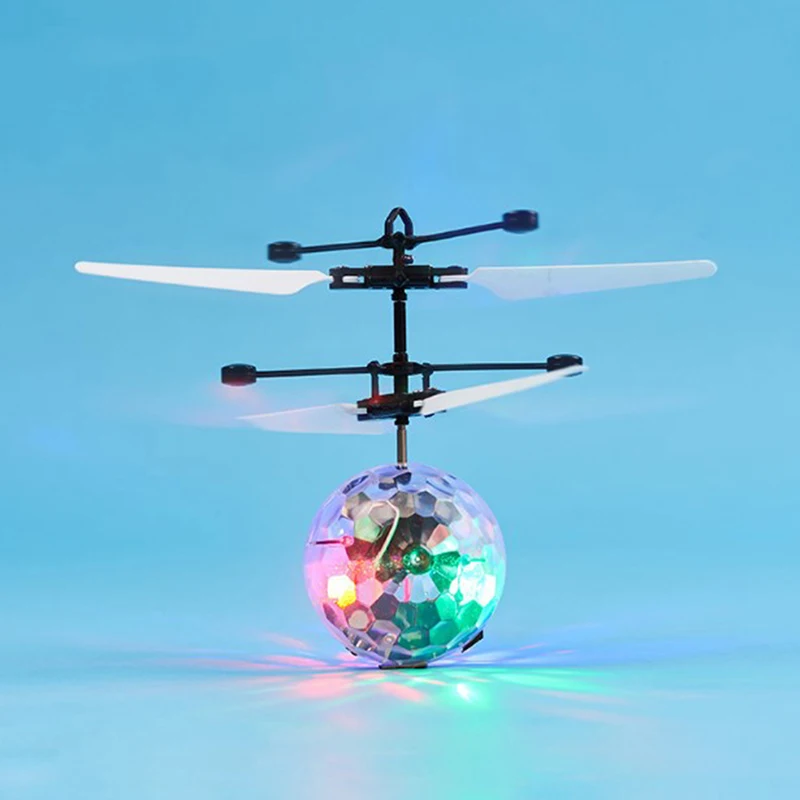UFO Brnenje Helikopterja Letenje Igrače,Barvna Ir Indukcije, ki Plujejo pod Žogo z Roko Nadzor Električnih Otroci Igrače Darilo