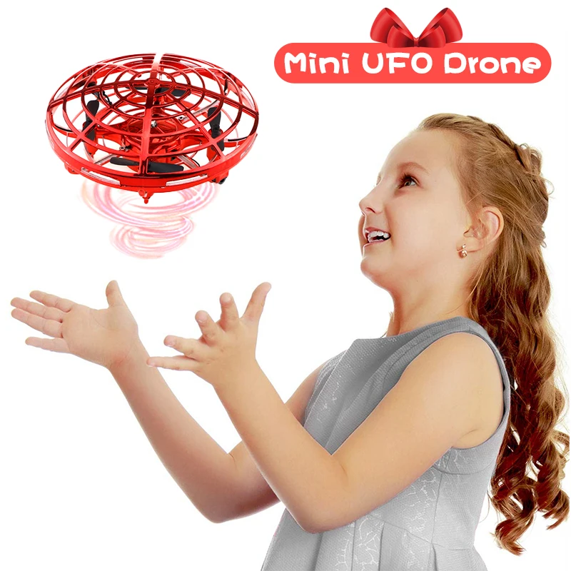 UFO Mini flyball Igračke Za Otroke Strani, ki Plujejo pod Letalo Proti trčenju Quadcopter RC Helikopter igrača za otroke Dropshipping